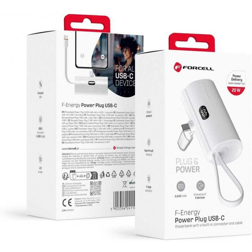 FORCELL F-ENERGY power plug F5K3 power
