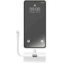 FORCELL F-ENERGY power plug F5K3 power bank with built-in connector Type C PD 20W 5000 mAh white