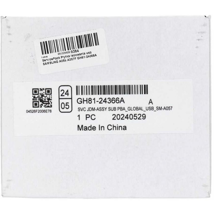 „ServicePack“ USB įkrovimo plokštė SAMSUNG A05s A057F GH81-24366A – 3