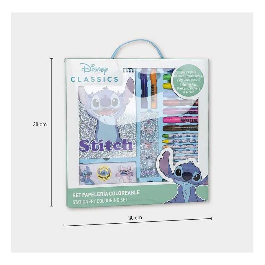 CERDÁ Disney Stitch colouring stationery set – 2