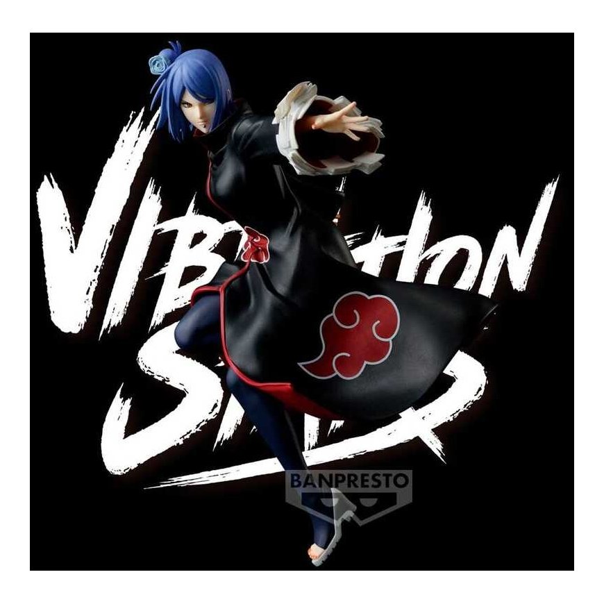 Banpresto Naruto Shippuden Vibration Stars Konan figure 15cm – 3