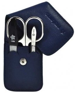 Pfeilring Solingen Manicure travel set 3 pieces mėlynas Manikiūro priemonė