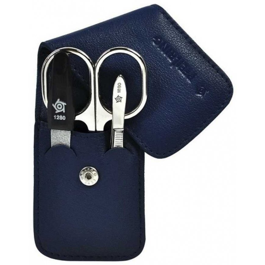 Pfeilring Solingen Manicure travel set 3 pieces blue Manicure tool – 2