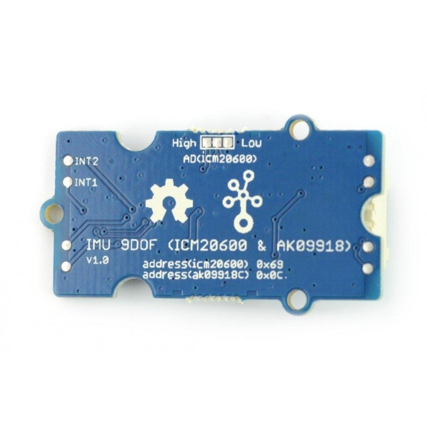 Seeed Studio Grove, 3-axis accelerometer, gyroscope and magnetometer, ICM20600 + AK09918, I2C – 4