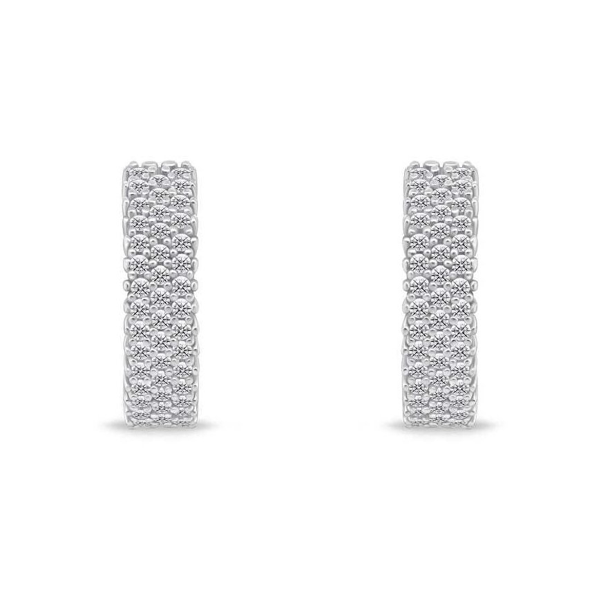 Brilio Silver Blizgantys sidabriniai auskarai EA1155W – 2