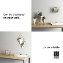 Photo frame Umbra - photo frame 10 x 10 cm, brass, Photo frame Umbra - photo frame 10 x 10 cm, brass,