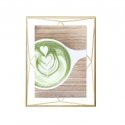 Photo frame Umbra - photo frame 10 x 10 cm, brass, Photo frame Umbra - photo frame 10 x 10 cm, brass,