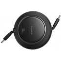 Kabelis USB C - USB C kištukai 100W 1.5m suvyniojamas juodas Free2Pull BASEUS Kabelis USB C - USB C kištukai 100W 1.5m suvyniojamas juodas Free2Pull BASEUS