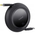 Cable USB C - USB C plugs 100W 1.5m retractable black Free2Pull BASEUS Cable USB C - USB C plugs 100W 1.5m retractable black Free2Pull BASEUS