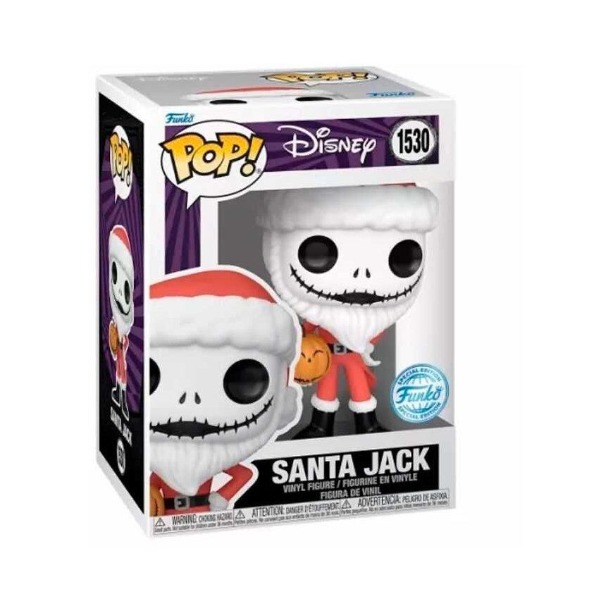 Funko POP figure Disney Nightmare Before Christmas Santa Jack Exclusive – 2