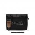 10 Set Nouba: Nouba, Eyebrow + Nouba, Eyebrow Gel, 7 ml + Textile Makeup Bag, Black