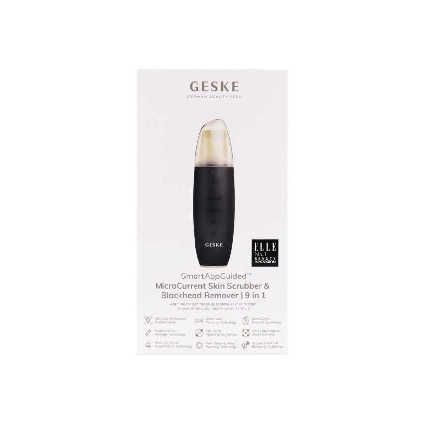 GESKE 9 IN 1 MICROCURRENT odos šveitimo ir inkštirų šalinimo prietaisas – 4
