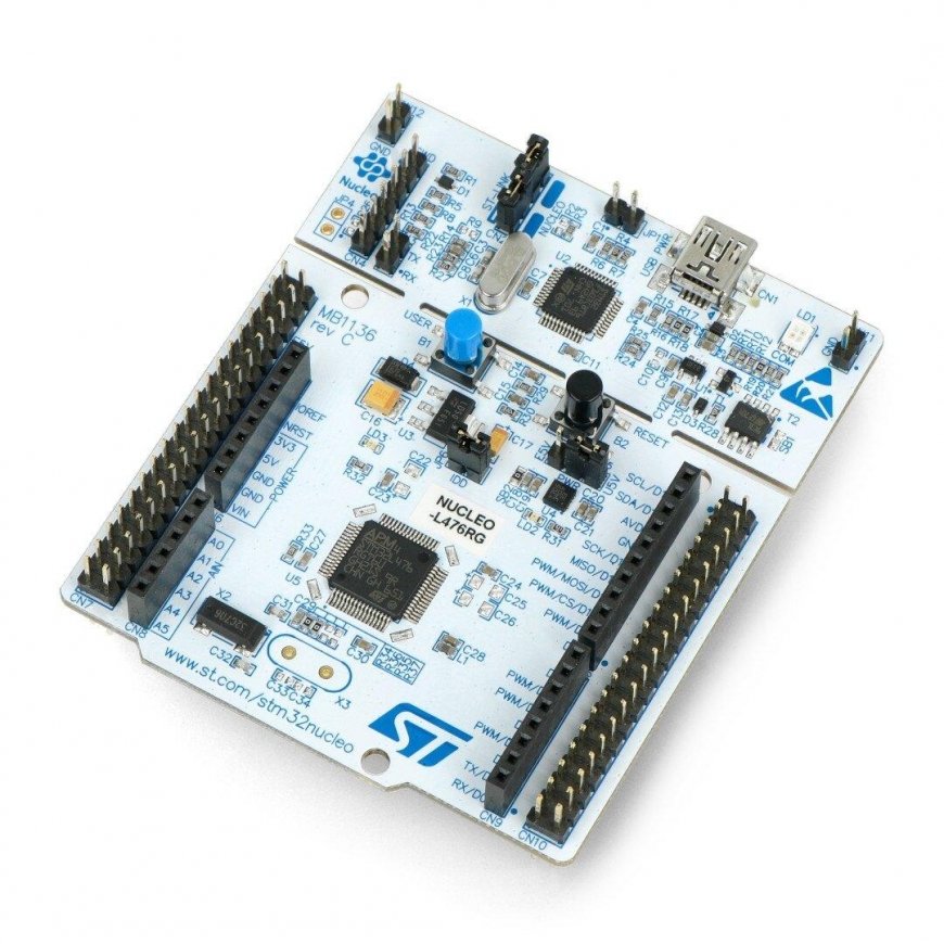 Stmicroelectronics STM32 NUCLEO-L476RG - with STM32L476RGT6 ARM Cortex M4 MCU