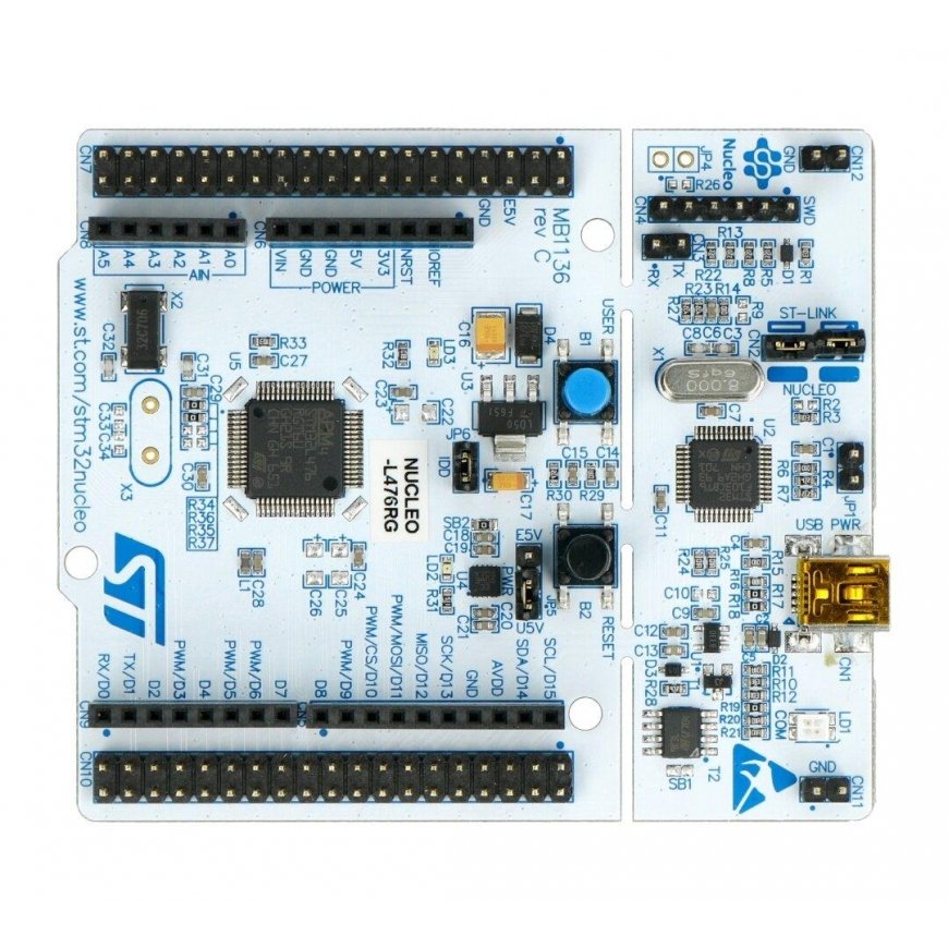 Stmicroelectronics STM32 NUCLEO-L476RG - su STM32L476RGT6 ARM Cortex M4 MCU – 2