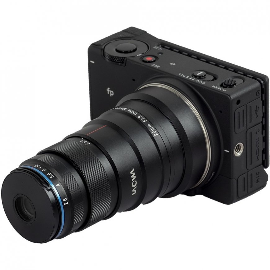 Laowa VE2528L kaameraobjektiiv Makroobjektiiv Must – 3