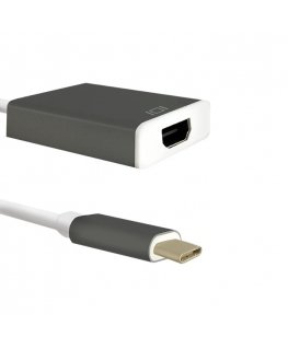 Qoltec 50427 USB graphics adapter Black, White