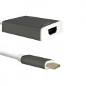 Qoltec 50427 USB grafiskais adapteris Melns, Balts Qoltec 50427 USB grafiskais adapteris Melns, Balts