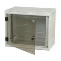Triton Delta B4S 19" Rack Wall-mount 18U/400 glass door Wall mounted rack Grey