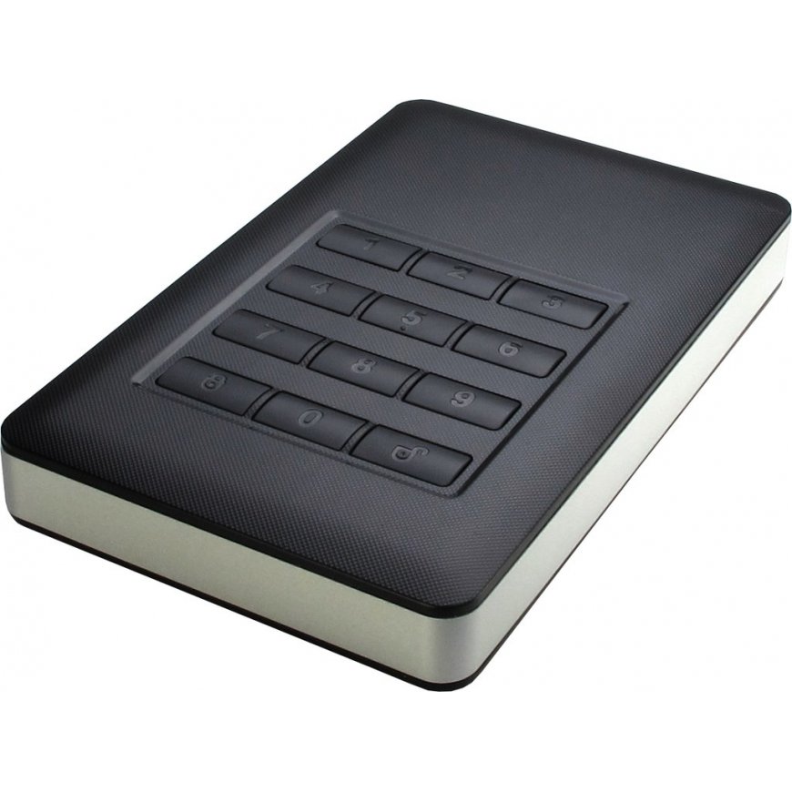 Inter-Tech GD-25LK01 HDD korpusas Aliuminis, Juoda 2.5" – 4