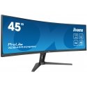 iiyama G-MASTER 45"LCD Curved Bus. UWQHD monitori 114,3 cm (45") 5120 x 1440 pikseļi Dual QHD LED Me iiyama G-MASTER 45"LCD Curved Bus. UWQHD monitori 114,3 cm (45") 5120 x 1440 pikseļi Dual QHD LED Me