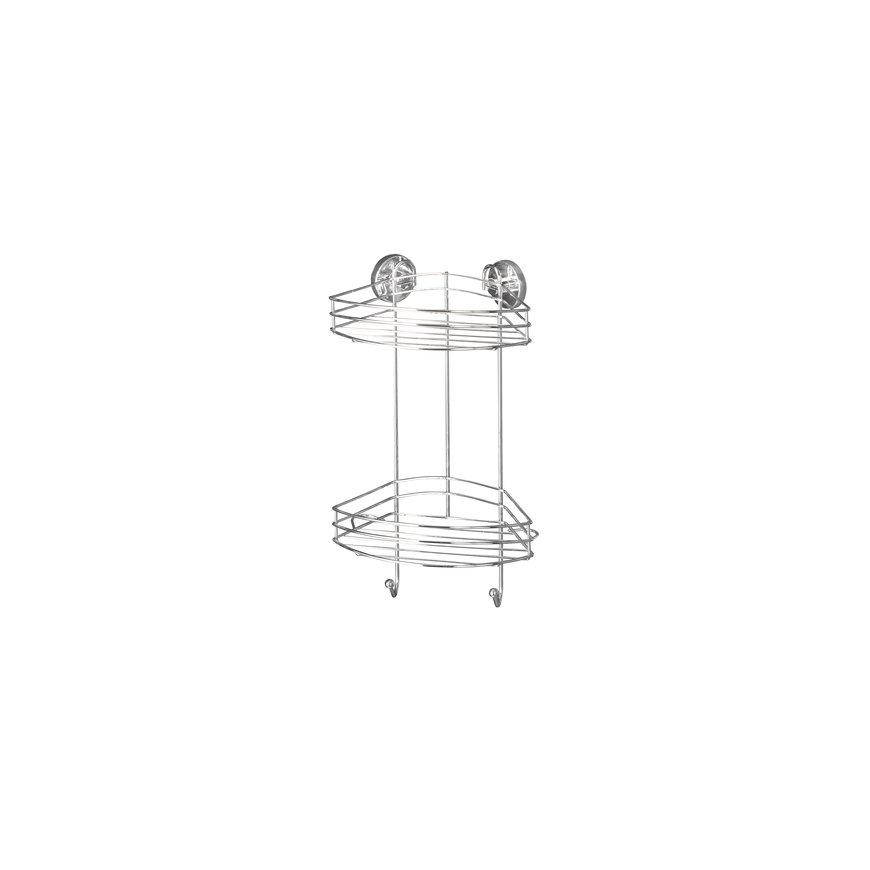 WENKO 20885100 shower basket/caddy Steel Wall-mounted
