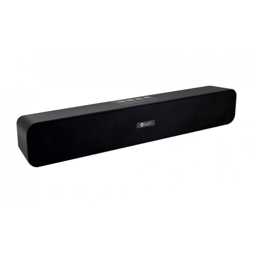 C-TECH SPK-06 skaņu joslas skaļrunis Melns