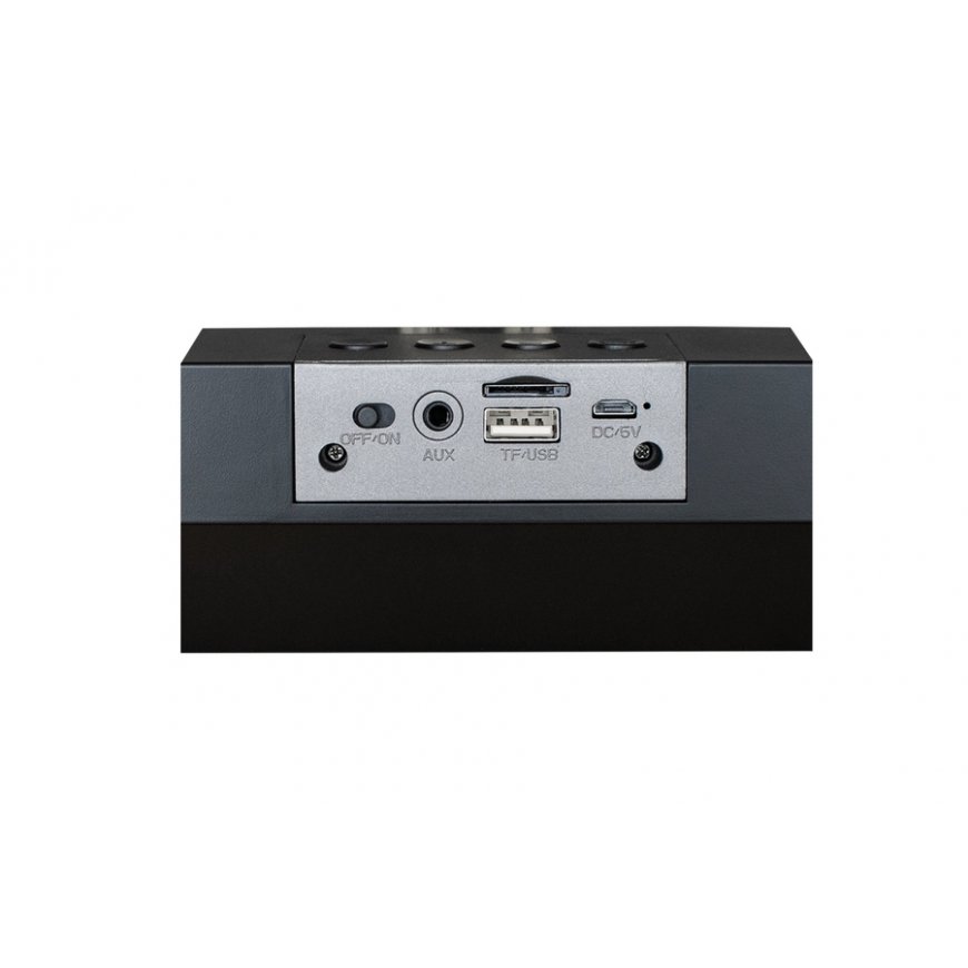 C-TECH SPK-06 skaņu joslas skaļrunis Melns 10 W – 2
