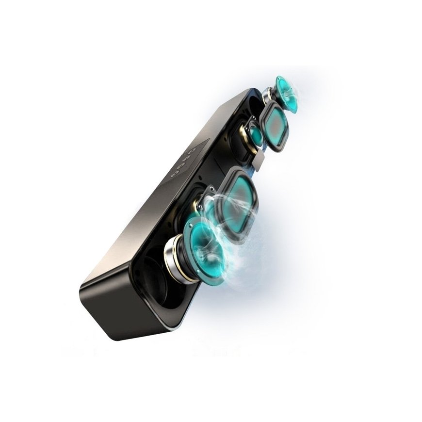 C-TECH SPK-06 heliribakõlar Must 10 W – 3