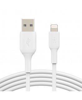 Belkin CAA001BT1MWH Lightning-kaapeli 1 m Valkoinen