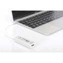 Digitus DA-70243 karšu lasītājs USB 2.0 Balts