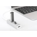 Digitus DA-70243 karšu lasītājs USB 2.0 Balts