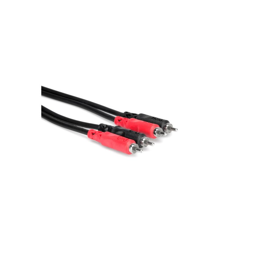 Hosa Technology CRA-202 audio cable 2 m 2 x RCA Black, Red
