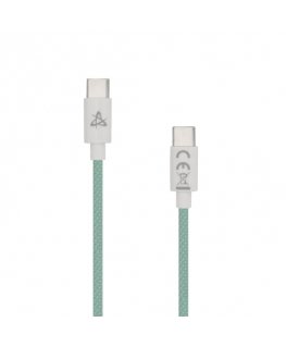 SBOX TYPEC-1-G USB-kaabel 1 m USB C Roheline