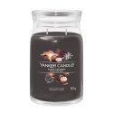 Yankee Candle Signature vaško žvakė Cilindras Kedro medienos, Kokosas Juoda 1 vnt Yankee Candle Signature vaško žvakė Cilindras Kedro medienos, Kokosas Juoda 1 vnt