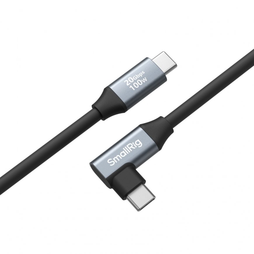 SmallRig 4790 USB-kaapeli 0,35 m USB C musta, Harmaa – 2