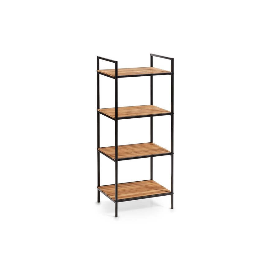 Zeller Present 18725 Redeli aste Eraldiseisev Bamboo, Metall Must, Puit