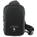 Torebka na telefon US Polo Petit Pique Crossbody Arch czarny Torebka na telefon US Polo Petit Pique Crossbody Arch czarny