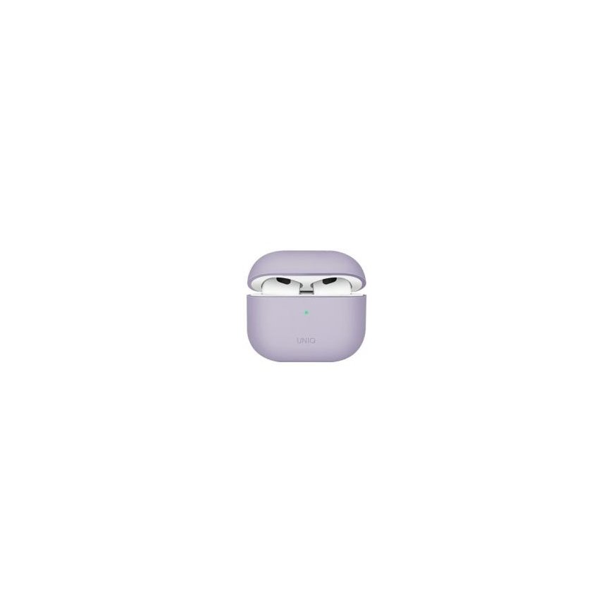 UNIQ etui Lino AirPods 3 gen. Silicone lawendowy|lavender