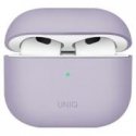 UNIQ etui Lino AirPods 3 gen. Silicone lawendowy|lavender