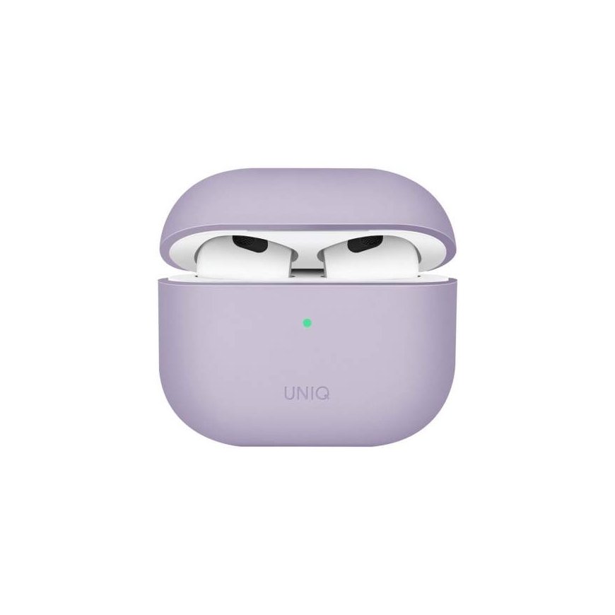 UNIQ etui Lino AirPods 3 gen. Silicone lawendowy|lavender – 2