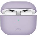 UNIQ etui Lino AirPods 3 gen. Silicone lawendowy|lavender