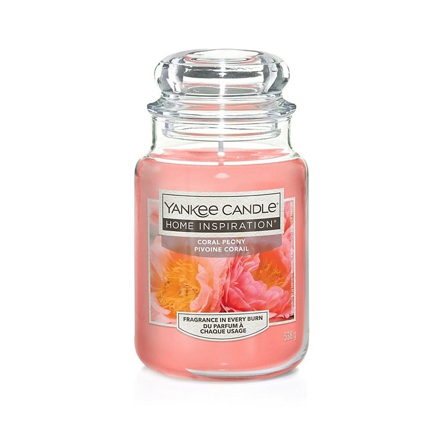 Home Inspiration Candle Coral Peony