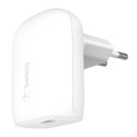 Belkin WCA005vfWH Ноутбук, Смартфон, Планшет Белый Кабель переменного тока Быстрая зарядка Для помещ Belkin WCA005vfWH Ноутбук, Смартфон, Планшет Белый Кабель переменного тока Быстрая зарядка Для помещ