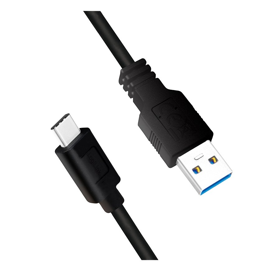 LogiLink CU0166 USB cable USB 3.2 Gen 1 (3.1 Gen 1) 0.15 m USB A USB C Black – 2