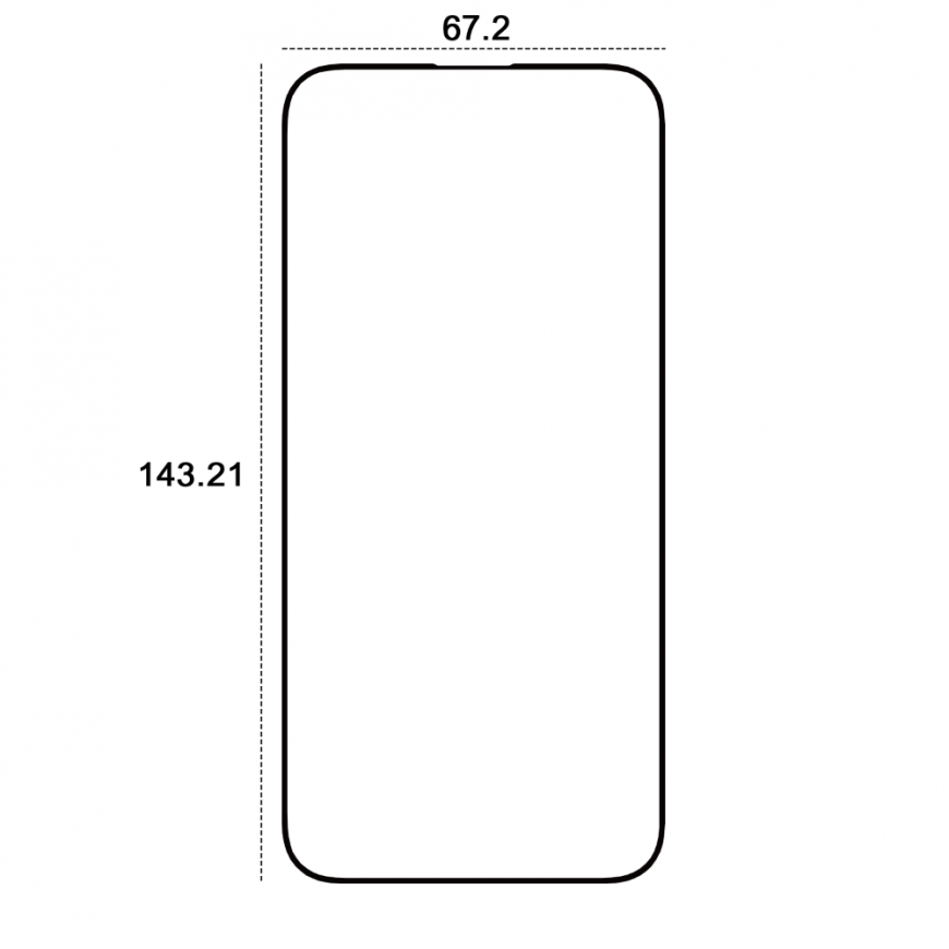 Telforceone Etteri 9D suojalasi Apple iPhone 15 Pro 6.1":lle – 3