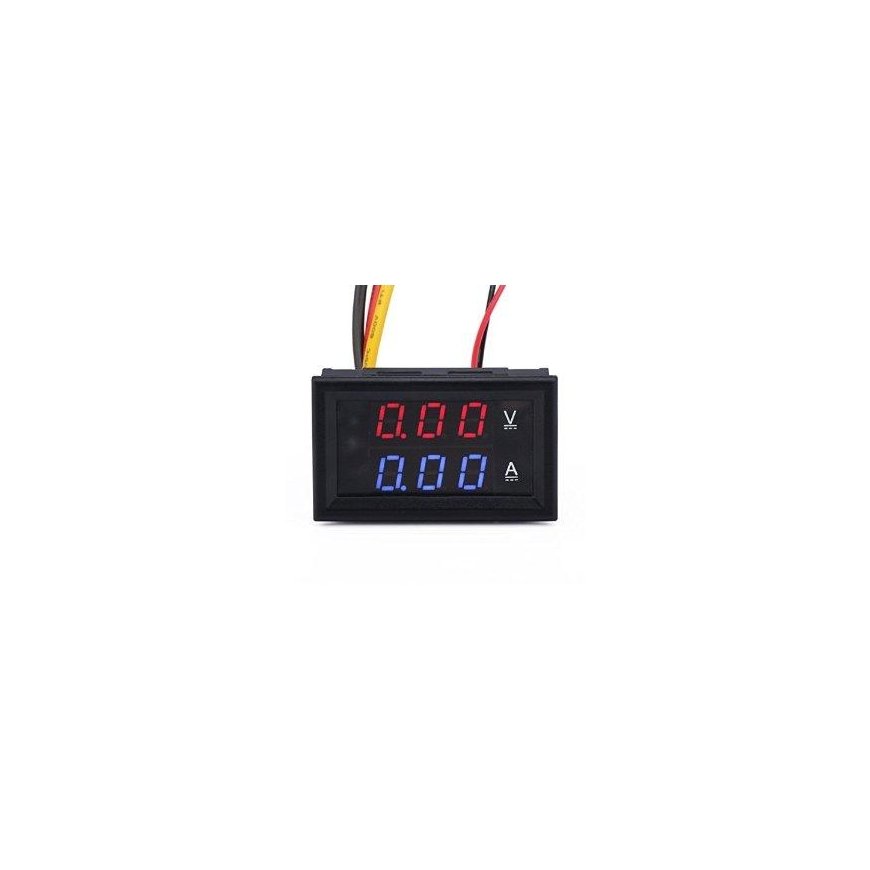 Volt/ammeter DC 0-100V 10A