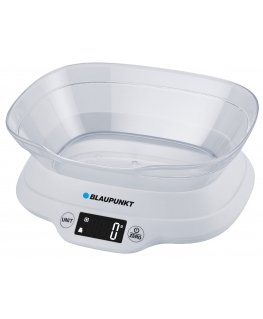 Blaupunkt FKS501 virtuvinės svarstyklės Balta Stačiakampis Elektroninės virtuvinės svarstyklės