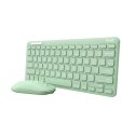 Trust Lyra keyboard Mouse included Office RF Wireless + Bluetooth QWERTY US English Green Trust Lyra keyboard Mouse included Office RF Wireless + Bluetooth QWERTY US English Green