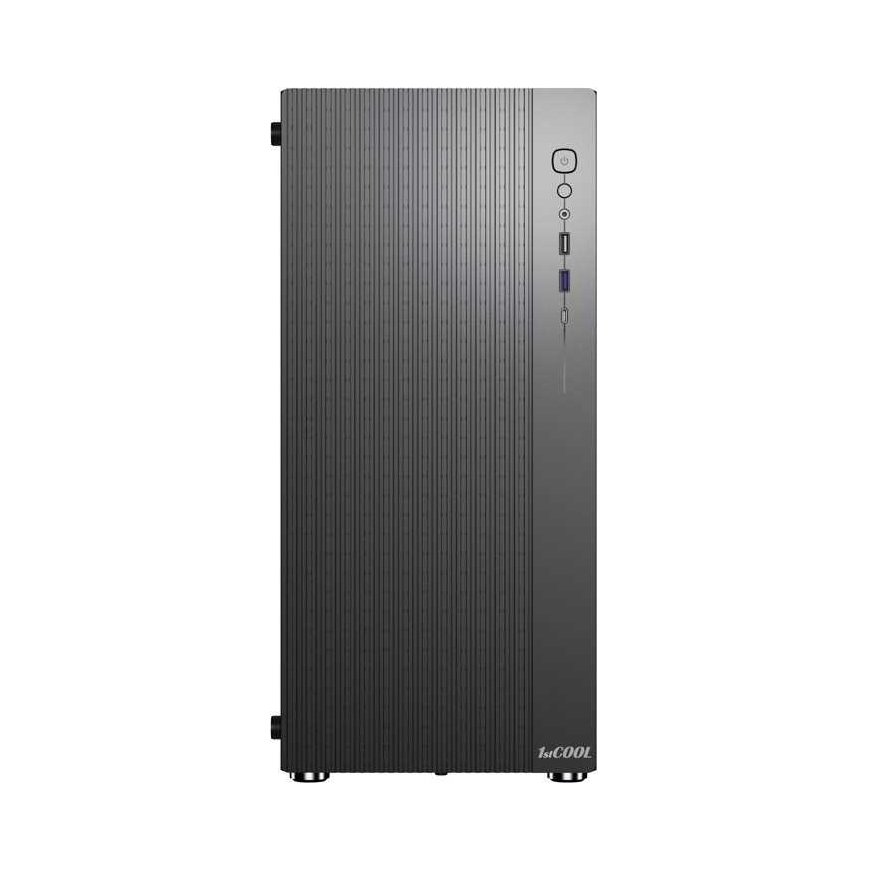 1st Cool Obudowa 1stCOOL 1stCOOL case GAMER 4, mid-tower, AU, USB 3.0, USB-C, 2x120 mm, transparent side, without power supply, – 2