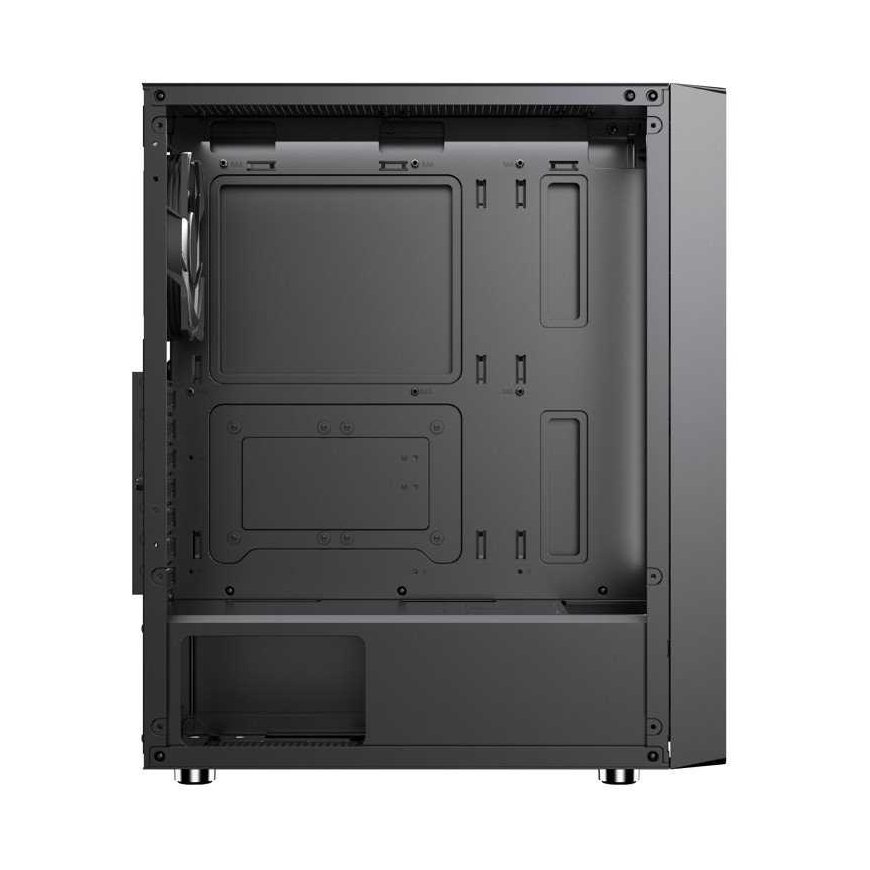 1st Cool Obudowa 1stCOOL 1stCOOL case GAMER 4, mid-tower, AU, USB 3.0, USB-C, 2x120 mm, transparent side, without power supply, – 4